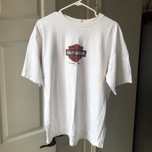Harley Davidson Vintage Thrift Oversized Large Mexico Tee Shirt